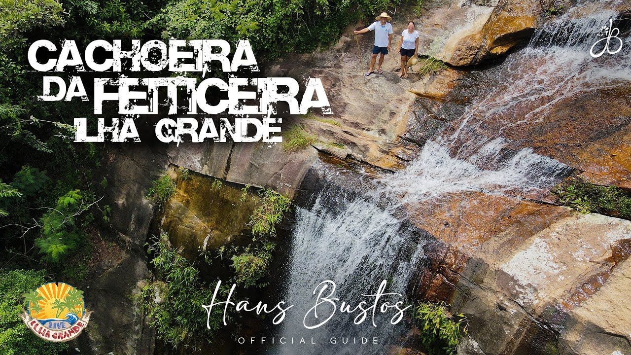Conhecendo a praia e cachoeira da feiticeira com Hans Guia - Ilha Grande