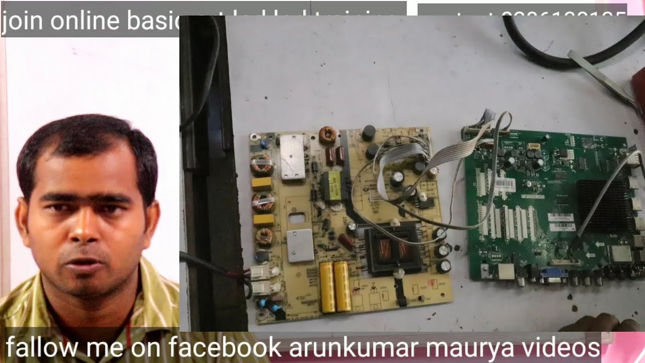 videocon and philips 4k androide motherboard dead condition repairing