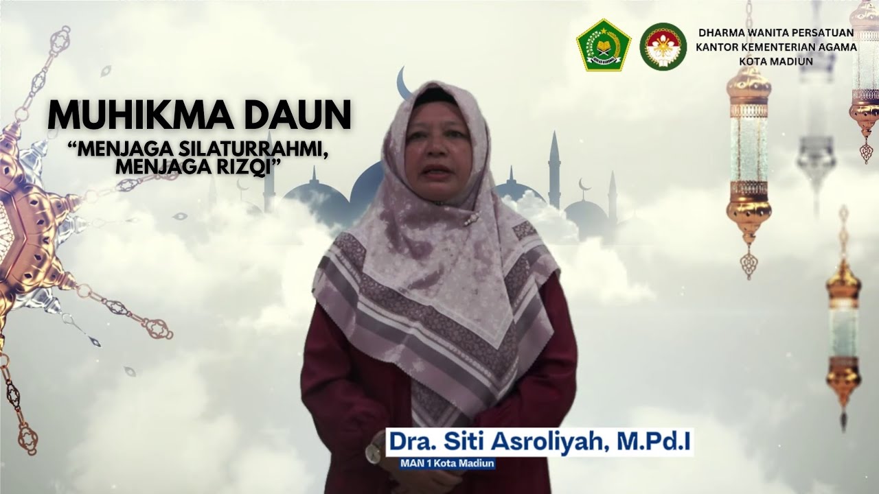 MUHIKMA DAUN 15, oleh Ny. Siti Asroliyah  dengan judul 