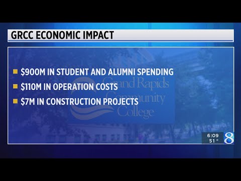 Study: Grand Rapids Community College has billion-dollar impact on West Michigan