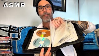 ASMR | Storage Clean Out + Lunch (DVD’s, Eating, Whispering) 