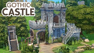 Tiny Gothic Castle // The Sims 4 Speed Build: Castle Estate