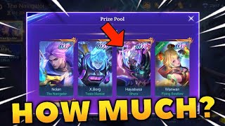 I BOUGHT HAYABUSA SHURA SKIN IN THE DOUBLE 11 THE NAVIGATOR DRAW EVENT! - MLBB