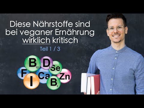 Diese Nährstoffe sind bei Veganer Ernährung WIRKLICH kritisch (1/3)