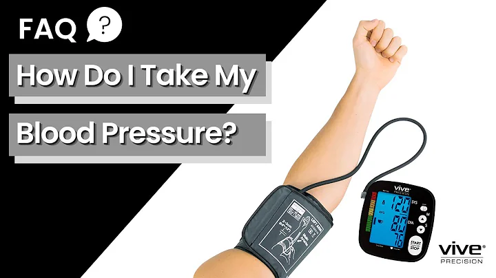 Take Your Blood Pressure with The Vive Precision Blood Pressure Monitor