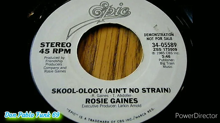 Funk 69 Rosie Gaines Skool Ology (1985)