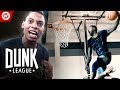 Dunk league east auditions  50000 dunk contest