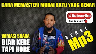 CARA MEMASTERI MURAI BATU YANG BENAR, jangan asal asalan