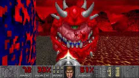 Doom (Unity), E3M6 Mt. Erebus (Secret Exit) (UV-Max) - 3:48.91