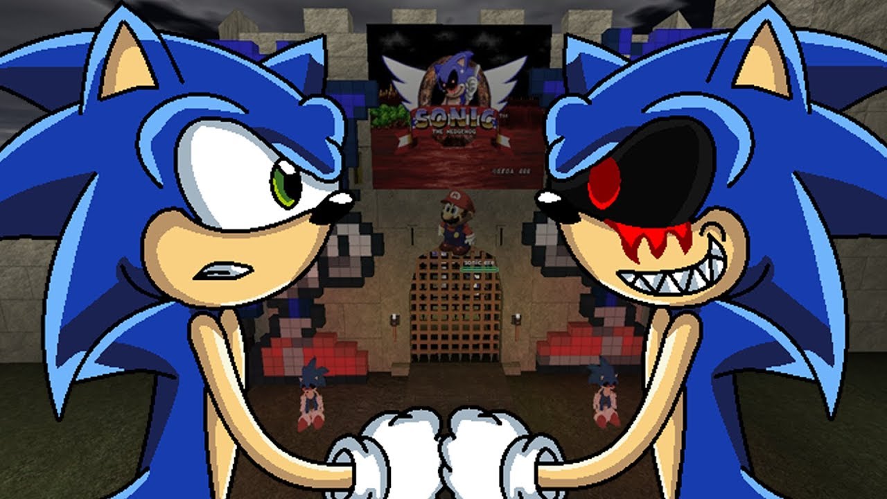 Sonic Vs Sonic Exe Roblox Adventures Roblox Gameplay Youtube - sonic roblox youtube