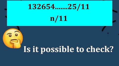Write program to check whether a number is divisible by 11 or not || in c++