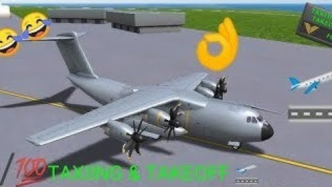 Turboprop Flight Simulator #2 (TAXIING & TAKEOFF, Mision)