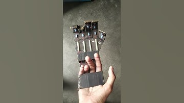 Robotic hand 🦾#shorts #viral#trending #robot #technology #india #handmade