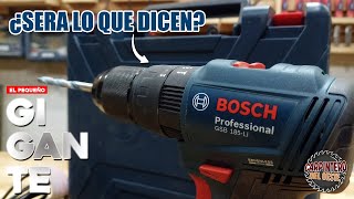 ¿SERA REALMENTE ESTA HERRAMIENTA EL PEQUEÑO GIGANTE? // TALADRO ATORNILLADOR BOSCH GSB 185Li