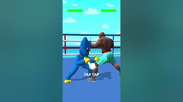 Blue Rainbow Monster Run 3D #shorts