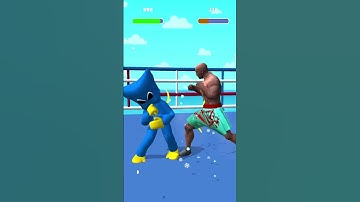 Blue Rainbow Monster Run 3D #shorts