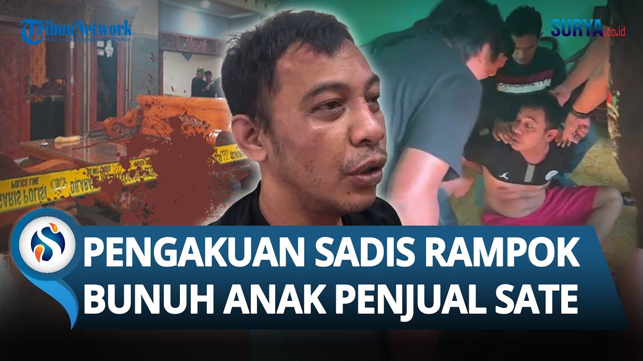 PENGAKUAN SADIS Pelaku Rampok di Boyolali yang Lukai Istri hingga Tewaskan Anak Pengusaha Sate