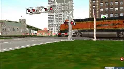 Trainz 12 Fraps Test Railfanning CSX & BNSF