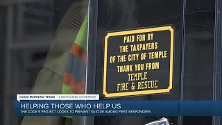 The Code 9 Project aims to prevent suicide & PTSD in veterans, first responders