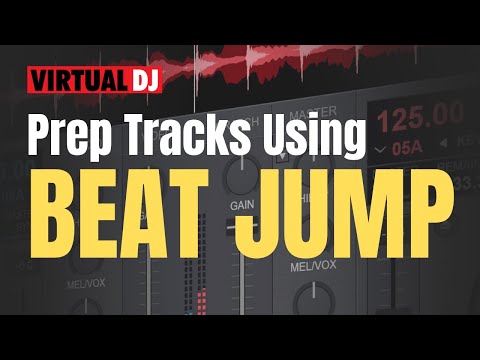 Virtual DJ Tutorial - Using Beat Jump For Track Prep (SET CUE POINTS QUICKLY)