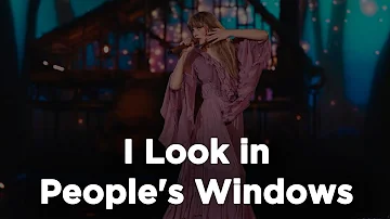 Taylor Swift - I Look in People's Windows (1 hour straight)