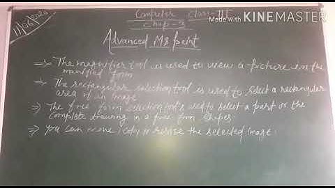 Class 3 - Computer - Chapter 3 , Part 1