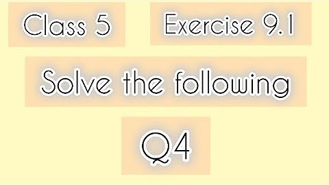 Class 5th|Mathematics|Chapter 9 |Exercise 9.1|Q.4||Solve the following questions| Perimeter and Area