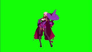 ✔️GREEN SCREEN EFFECTS: anime witch animation
