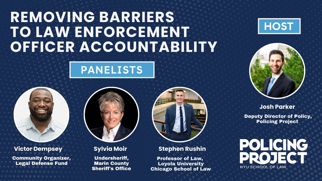 Removing Barriers to Law Enforcement Officer Accountability YouTube Removing Barriers to Law Enforcement Officer Accountability YouTube