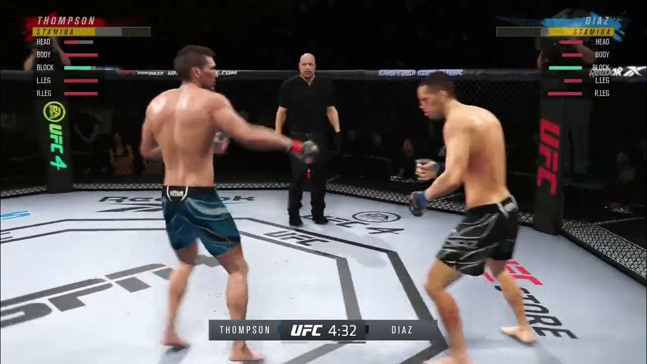 UFC 4 jumping switch kick KO YouTube