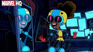 Moon Girl Mania | Marvel's Moon Girl and Devil Dinosaur | @disneychannel x @MarvelHQ