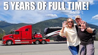 WHO ARE WE // Full Time RVing for over 5 YEARS // Big Rig RV