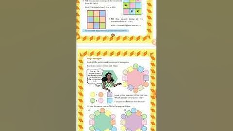 NCERT/ class 5th / maths / can you see the pattern? / Magic Squares