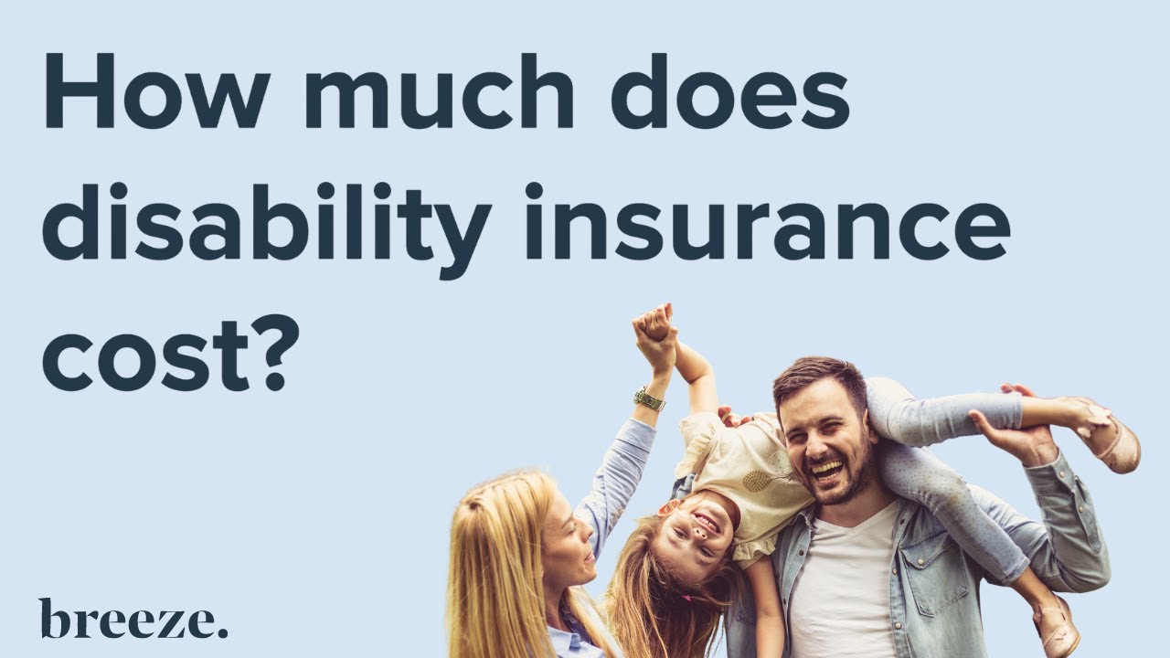 How Much Does Disability Insurance Cost? YouTube