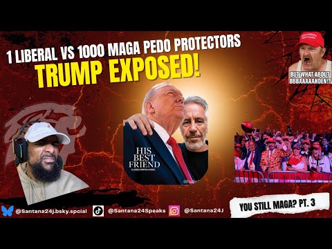 1 Liberal Vs 1000 MAGA PEDO PROTECTORS Mid Day Pt 3 Sparring With Santana