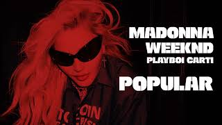 Popular - Madonna Solo AI version x The Weeknd Resimi