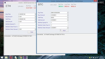 Bid Ask Spread Trading BOT - Probit Exchange