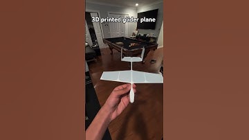 3D printed glider plane #3dprinting #3dprinted #glider #plane #aviation