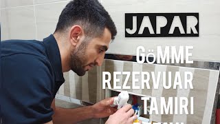 JAPAR GÖMME REZERVUAR SERVİSİ (SİFON) SU AKITIYOR