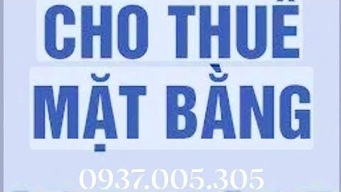 CHO THUÊ MẶT BẰNG DT 300 M2 HỢP ĐỒNG DÀI HẠN GIÁ RẺ –PHƯỜNG TAM LONG, TP.HCM (TPBR cũ) LH 0937005305