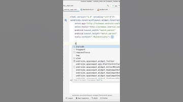 Create a Custom Toolbar in Android Studio
