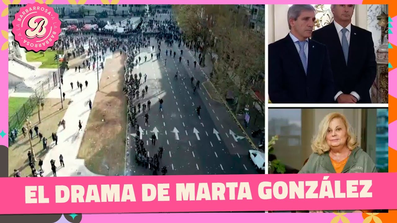 "NO LLEGO A FIN DE MES", la angustia de Marta González por su difícil momento - A LA BARBAROSSA