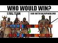 The Real 1 vs. 4 Carry Last Stand - You can feel the Weight on my Back | #ForHonor
