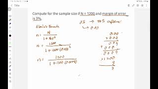 Slovin's Formula Lesson Video