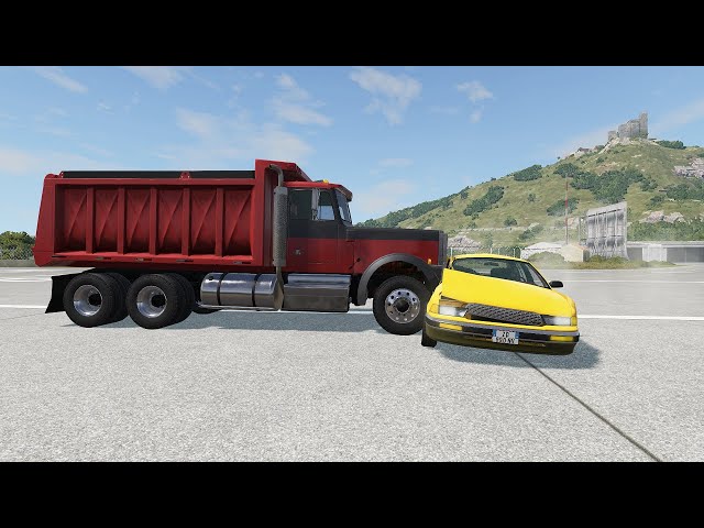 Small Cars VS Big Cars - BeamNG Drive class=