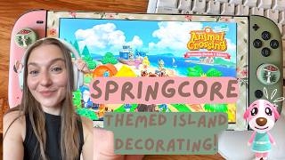 cozy animal crossing decorating! 🩷🩷