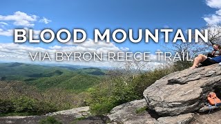 Hiking Blood Mountain Georgia via The Byron Reece Trail: #georgia #Hiking #trailrunning