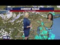 Dc news anchor crashes meteorologists weather report in hilarious moment in front of green screen