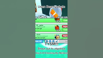 Day 5 Of Checking My Mailbox! #huge #roblox #petsimx #huge #huge #mailboxes #robux #bacon