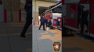GCFD Ladder 2641 Push-In Ceremony